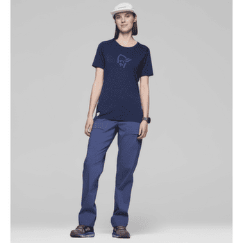 T-shirt a manches courtes Norrona femund equaliser merino T-Shirt Women Brittany Blue