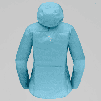 Veste Norrona falketind aero60 Hood Women Aqua Haze