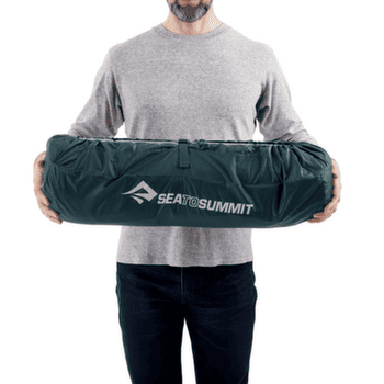 Tôle d'assise Sea to Summit Comfort Deluxe Self Inflating Mat Regular Rectangular Wide Rain Forest