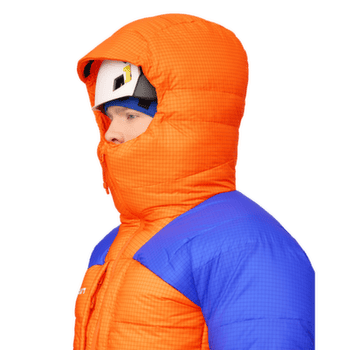 Veste longue Mammut Eiger Nordwand Pro Down IN Hooded Parka Men 2291 eiger orange-eiger blue