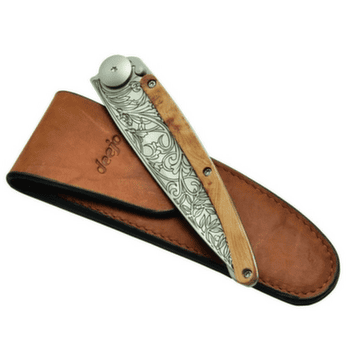 Étui Deejo Belt Leather Sheath natural