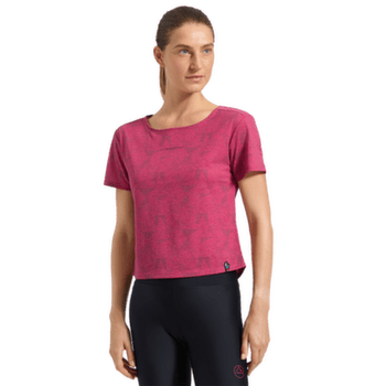 T-shirt a manches courtes La Sportiva Dimension T-Shirt Women Redwood/Rosebay