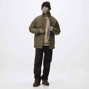 Veste Fjällräven Övik Down Shirt Jacket Men Wood Brown