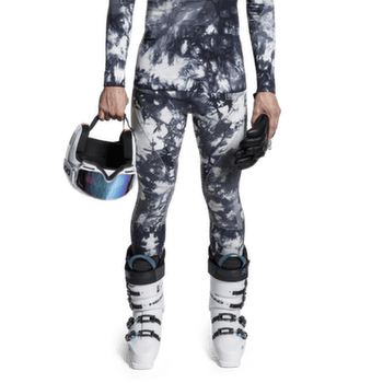 Leggings X-Bionic ENERGY ACCUMULATOR WILD PANTS TieDye X Black/X White