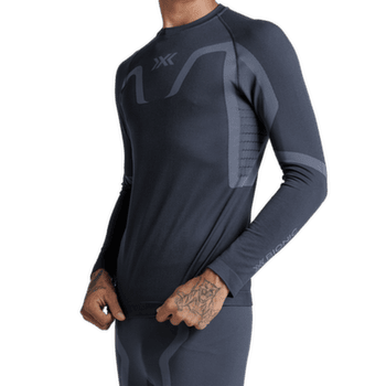 T-shirt a manches longues X-Bionic X-ENTIAL BASELAYER LS MEN Marine
