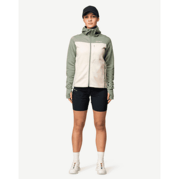 Sweat-shirt Devold Explorer Merino Hooded Jacket Women 402A FOG/RAW WHITE
