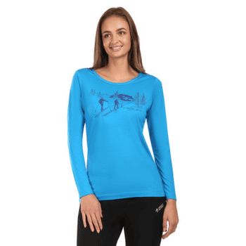 T-shirt a manches longues Direct Alpine Furry Long Lady 2.0 ocean (Simple lines)