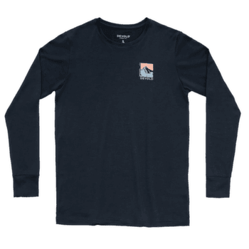 T-shirt a manches longues Devold Classic Summit LS Man 284A INK