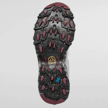 Chaussures La Sportiva Ultra Raptor II Leather Wide GTX Women Cloud/Redwood