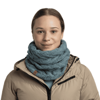 Cache-cou Buff KNITTED & FLEECE NECKWARMER CARYN CARYN LILAC ICE
