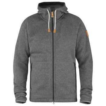 Sweat-shirt Fjällräven Ovik Fleece Hoodie Men Dark Grey 030