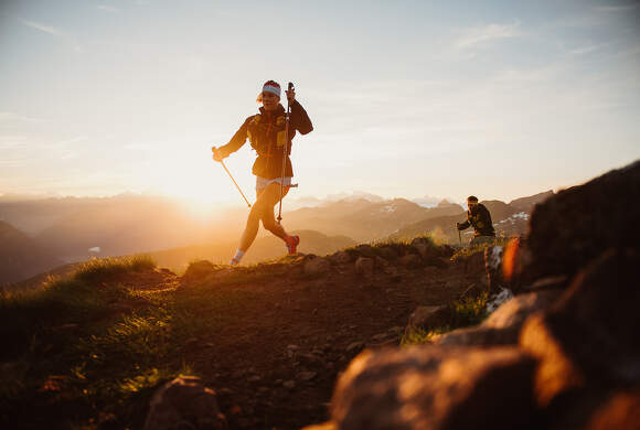 course en montagne
