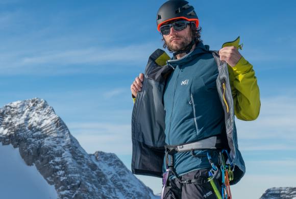 Matière goretex trois couches