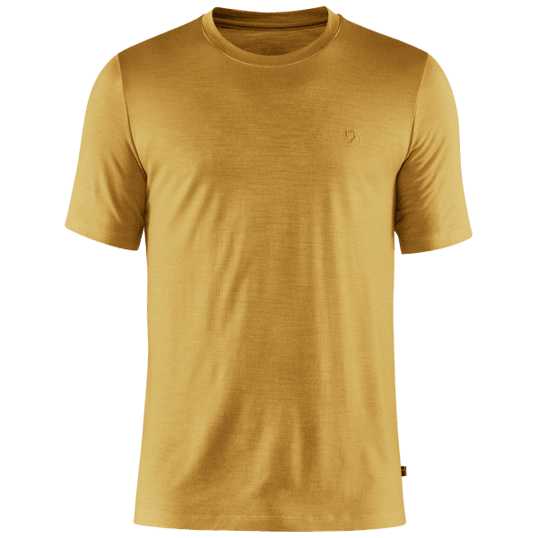 T-shirt a manches courtes Fjällräven Abisko Wool SS Men Ochre