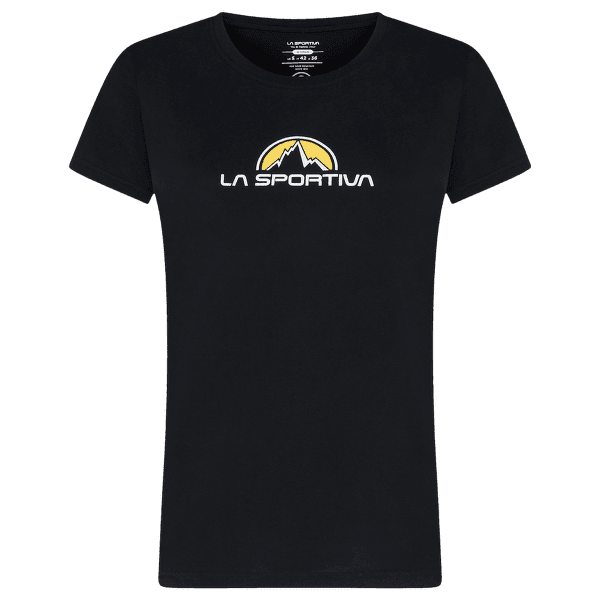 T-shirt a manches courtes La Sportiva BRAND TEE WOMEN Black