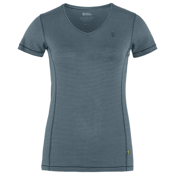 T-shirt a manches courtes Fjällräven Abisko Cool T-Shirt Women Indigo Blue