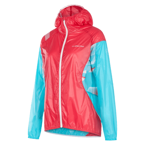 Veste La Sportiva BRIZA WINDBREAKER Jacket Women Hibiscus/Malibu Blue