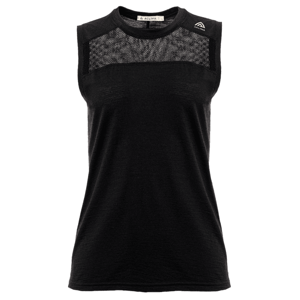Débardeur Aclima LightWool Sports Singlet Women Jet Black