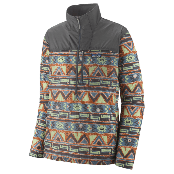 Veste Patagonia Houdini Stash 1/2 Zip P/O Men High Hopes Geo: Forge Grey