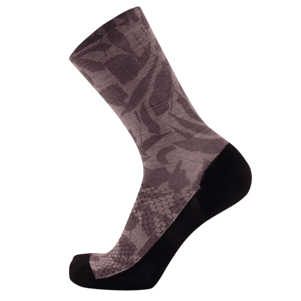 Chaussettes Mons Royale Atlas Merino Crew Sock Shale Fragments