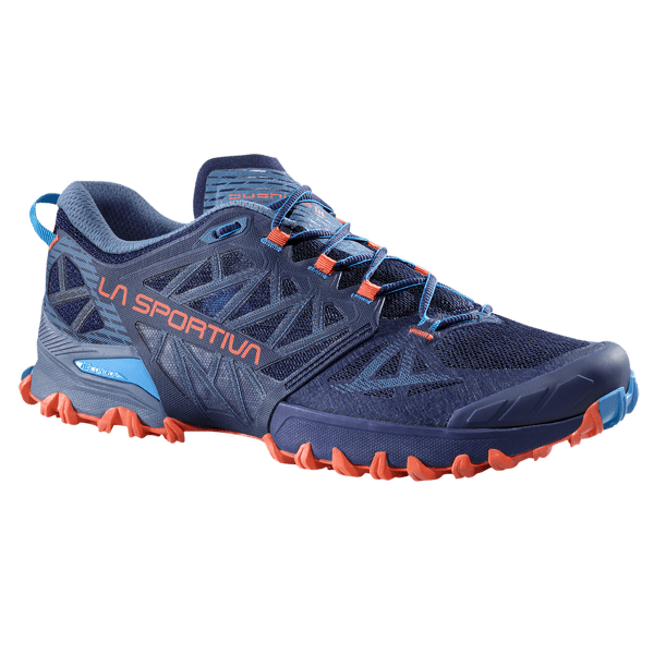 Chaussures La Sportiva Bushido III Deep Sea/Cherry Tomato