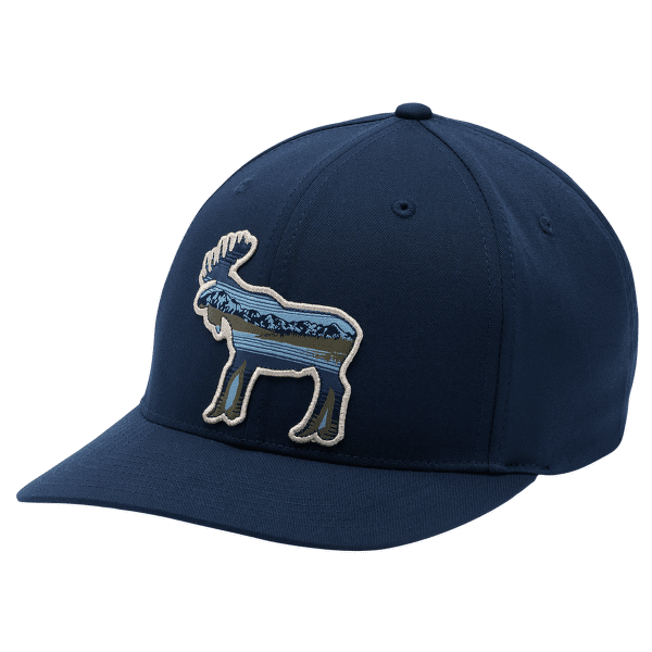 Casquette de baseball Columbia Lost Lager™ 110 Snap Back Collegiate Navy, Scenic Moose 467
