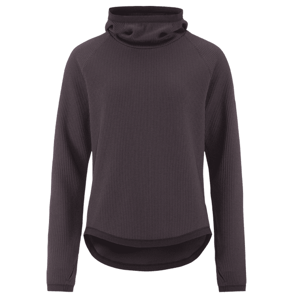 T-shirt a manches longues Craft Grid Hood Women DK PLUM