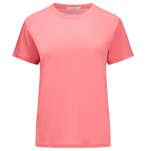 T-shirt a manches courtes Aclima LightWool classic tee Women Sun Kissed Coral