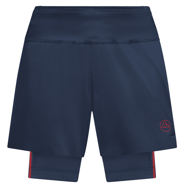 Shorts La Sportiva ULTRA DISTANCE SHORTS Men Night Sky/Mountain Red