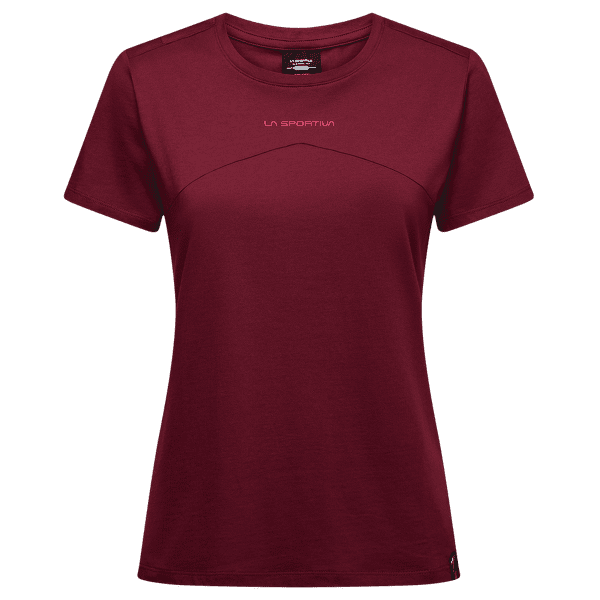 T-shirt a manches courtes La Sportiva ROOF T-SHIRT Women Redwood/Azalea