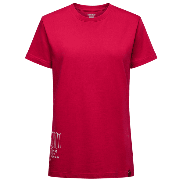 T-shirt a manches courtes La Sportiva CITIZEN OF THE MOUNTAIN Women Azalea/Chalk