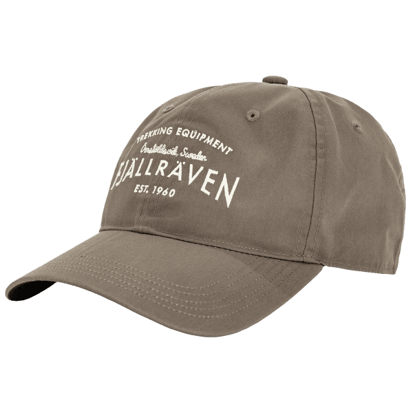 Casquette de baseball Fjällräven Fjällräven Est. 1960 Cap Suede Brown