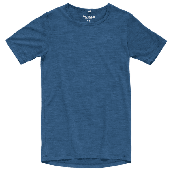 T-shirt a manches courtes Devold Active Tee Junior 291A Skydiver