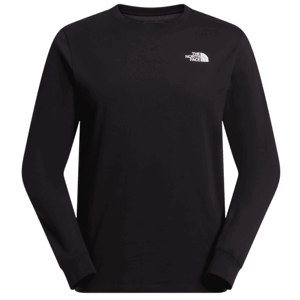 T-shirt a manches longues The North Face Evolution Box NSE Regular Long Sleeve Men TNF BLACK/TNF WHITE