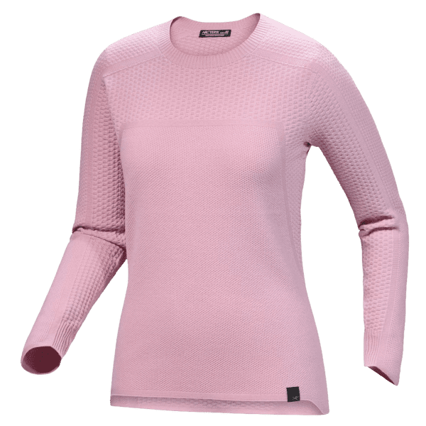T-shirt a manches longues Arcteryx Hallam Merino Wool Crew Women Bliss