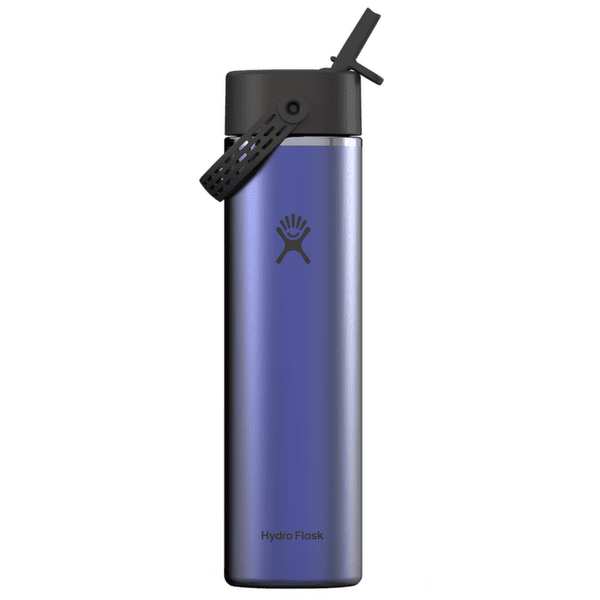 Thermos Hydro Flask 24 OZ LIGHTWEIGHT WIDE FLEX STRAW CAP Sapphire Blue