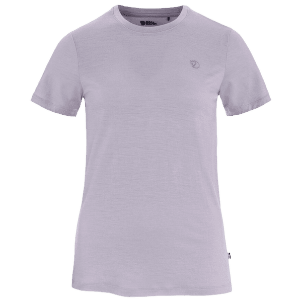 T-shirt a manches courtes Fjällräven Abisko Wool SS Women Lavender Mist