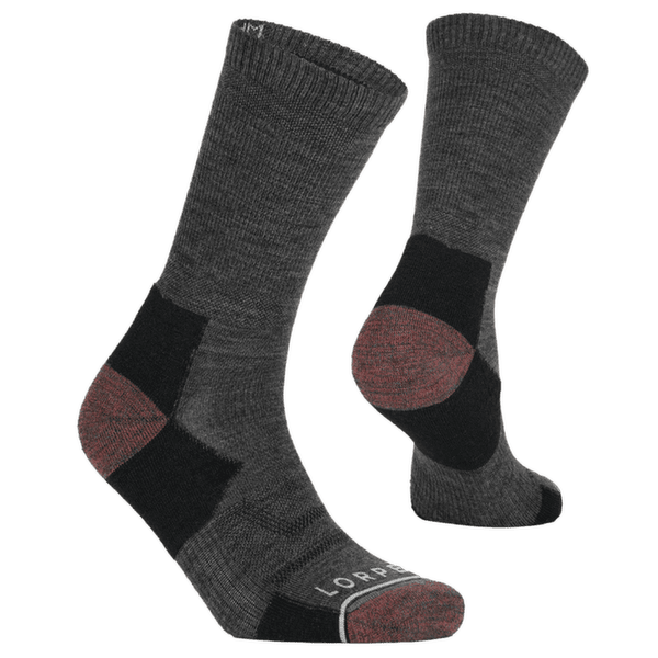 Chaussettes Lorpen Merino Hike Light Crew Women 5775 WHALES GREY