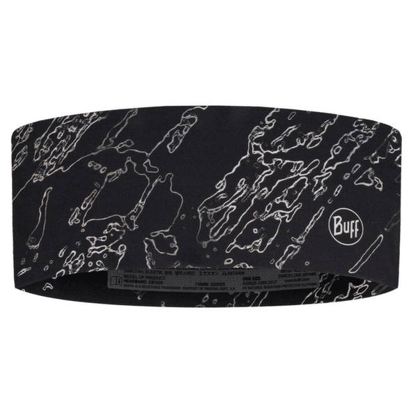 Bandeau Buff Coolnet UV Wide Headband ANTER BLACK