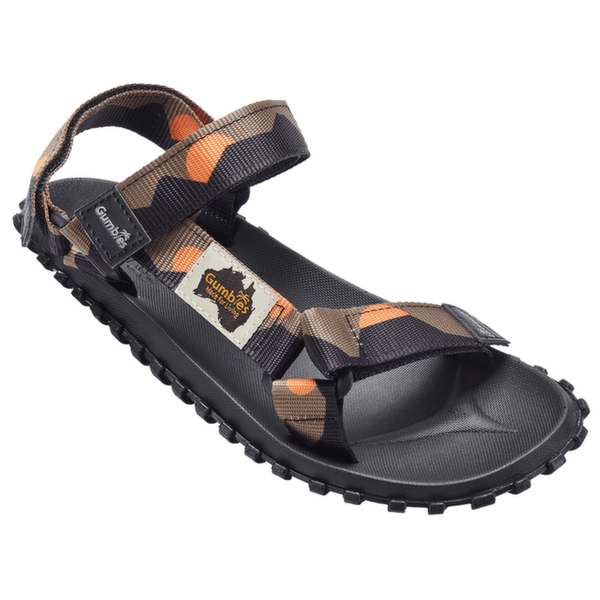 Sandales Gumbies Scrambler Sandal - Khaki & Orange Khaki / Orange