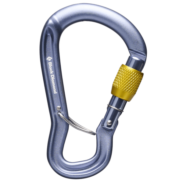 Mousqueton Black Diamond GRIDLOCK SCREWGATE CARABINER Gray