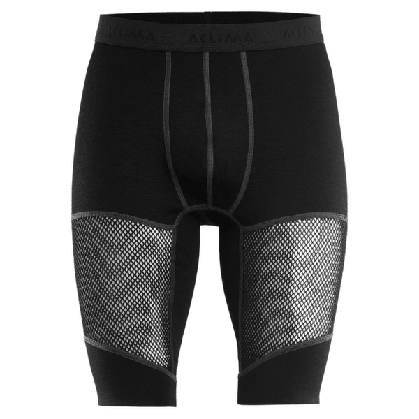 Shorts Aclima WoolNet Long Shorts Men Jet Black