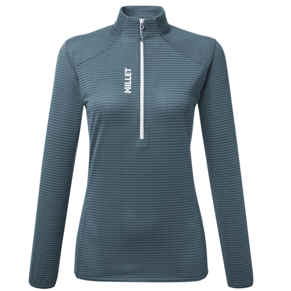 Sweat-shirt Millet PARMELAN LIGHT FLEECE PO WOMEN F6548 SHADOW BLUE