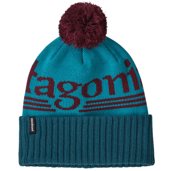Casquettes Patagonia Powder Town Beanie Hut Tripper Logo: Mako Blue