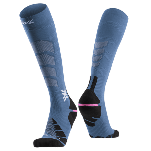 Chaussettes hauteur genou X-Bionic X-SOCKS® SKI ANATOMIX OTC NEO NAVY
