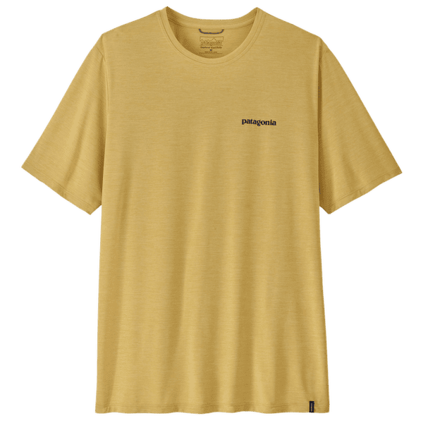 T-shirt a manches courtes Patagonia Cap Cool Daily Shirt  - Boardshort Logo Men Limestone Yellow - Light Limestone Yellow X-Dye