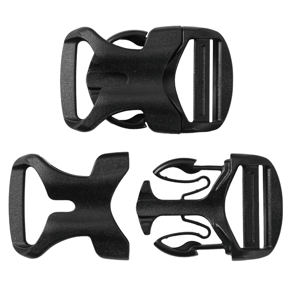 Boucle Millet QUICK BUCKLE 25 MM BLACK - NOIR