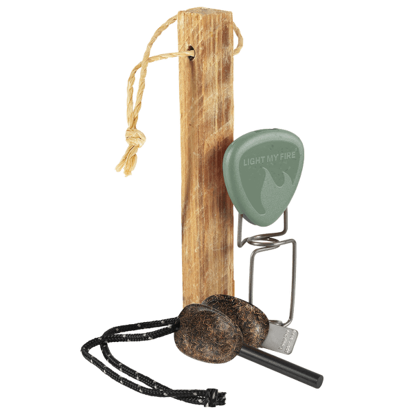 Sas d'incendie Light My Fire FireLighting Kit BIO SandyGreen/Cocoshell
