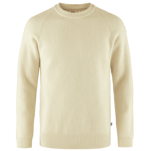 Pull Fjällräven Övik Rib Sweater Men Chalk White