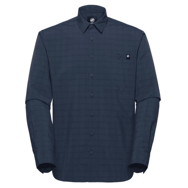 Chemises Mammut Lenni Longsleeve Shirt Men marine-black